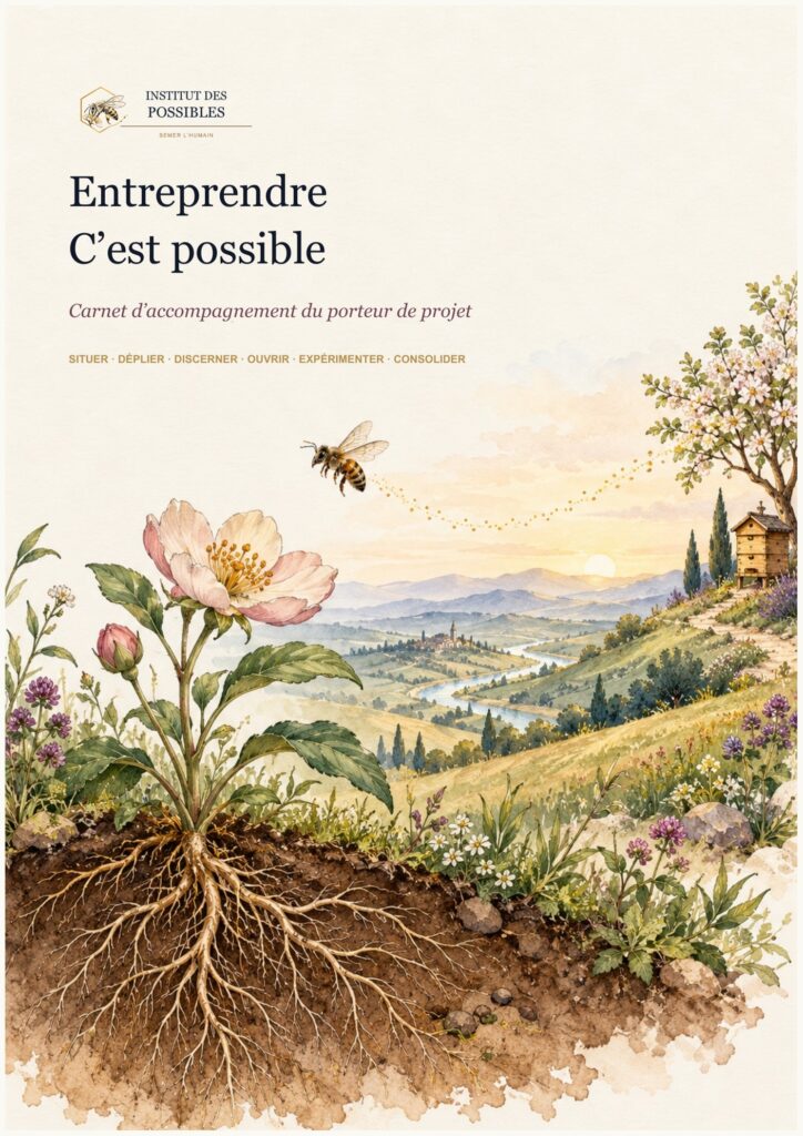 Couverture du carnet Entreprendre, c’est possible